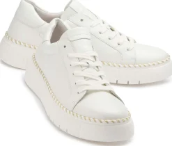 Sneaker|Schnürschuhe|Gabor Sneaker in Übergrößen Weiß