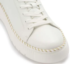 Sneaker|Schnürschuhe|Gabor Sneaker in Übergrößen Weiß