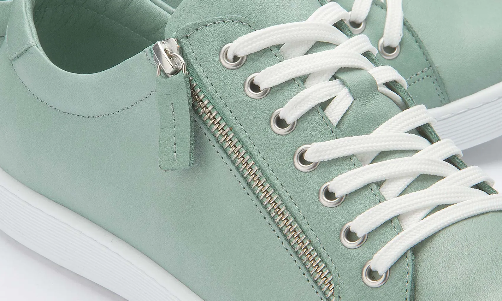 Sneaker|Schnürschuhe|Horsch Schuhe Sneaker in Übergrößen Grün