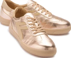 Sneaker|Schnürschuhe|Horsch Schuhe Sneaker in Übergrößen rosé