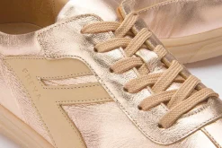 Sneaker|Schnürschuhe|Horsch Schuhe Sneaker in Übergrößen rosé