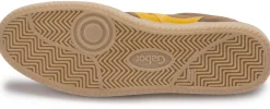 Sneaker|Schnürschuhe|Gabor Sneaker in Übergrößen Braun
