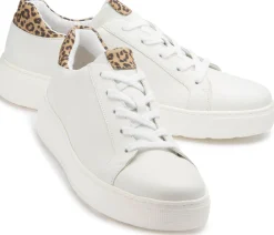 Sneaker|Schnürschuhe|Gabor Sneaker in Übergrößen Weiß