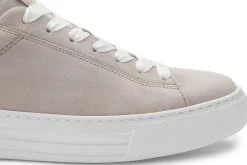 Sneaker|Schnürschuhe|Gabor Sneaker in Übergrößen Beige