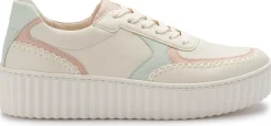 Sneaker|Schnürschuhe|Gabor Sneaker in Übergrößen Beige