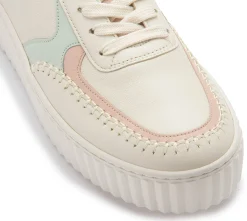 Sneaker|Schnürschuhe|Gabor Sneaker in Übergrößen Beige