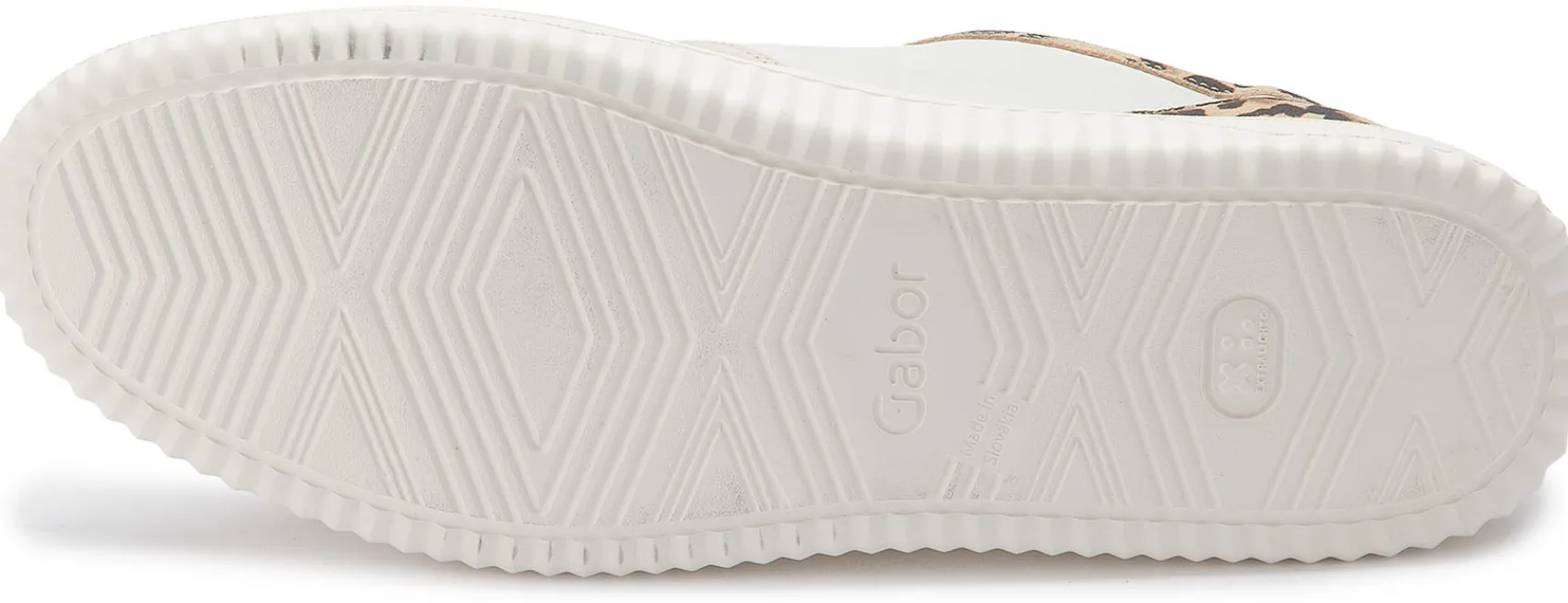 Sneaker|Schnürschuhe|Gabor Sneaker in Übergrößen Weiß
