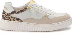 Sneaker|Schnürschuhe|Gabor Sneaker in Übergrößen Weiß