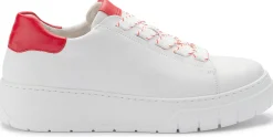 Sneaker|Schnürschuhe|Gabor Sneaker in Übergrößen Weiß