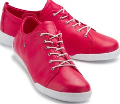 Sneaker|Schnürschuhe|Horsch Schuhe Sneaker in Übergrößen Pink