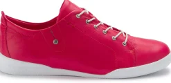 Sneaker|Schnürschuhe|Horsch Schuhe Sneaker in Übergrößen Pink