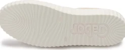 Sneaker|Schnürschuhe|Gabor Sneaker in Übergrößen Beige