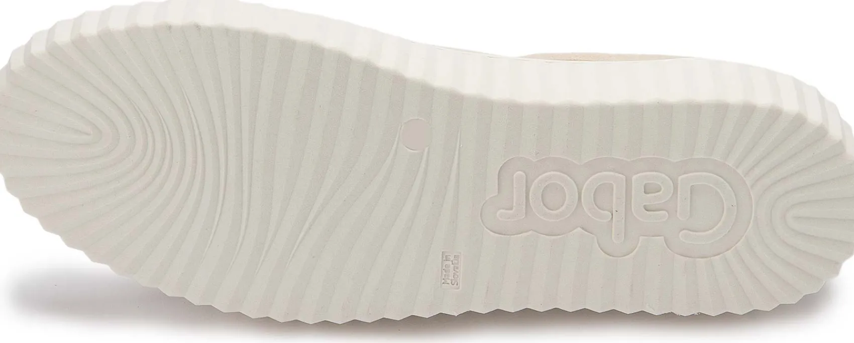Sneaker|Schnürschuhe|Gabor Sneaker in Übergrößen Beige