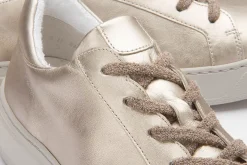 Sneaker|Schnürschuhe|Gabor Sneaker in Übergrößen Gold