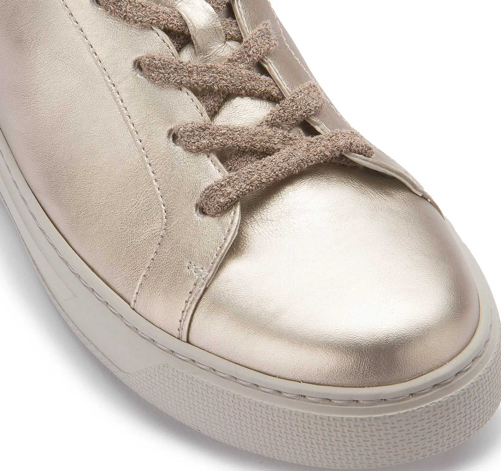 Sneaker|Schnürschuhe|Gabor Sneaker in Übergrößen Gold