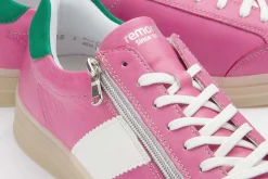 Sneaker|Schnürschuhe|Remonte Sneaker in Übergrößen Pink
