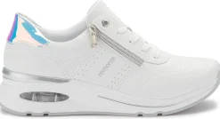 Sneaker|Schnürschuhe|Remonte Sneaker in Übergrößen Weiß