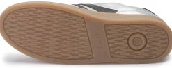 Sneaker|Schnürschuhe|Gabor Sneaker in Übergrößen Silber
