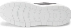 Sneaker|Schnürschuhe|Gabor Sneaker in Übergrößen Silber