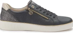 Sneaker|Schnürschuhe|Remonte Sneaker in Übergrößen Blau