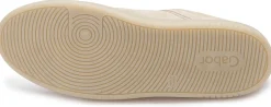 Sneaker|Schnürschuhe|Gabor Sneaker in Übergrößen Beige