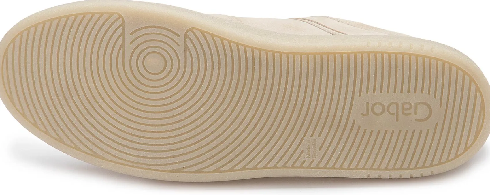 Sneaker|Schnürschuhe|Gabor Sneaker in Übergrößen Beige