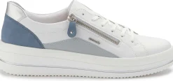 Sneaker|Schnürschuhe|Remonte Sneaker in Übergrößen Weiß