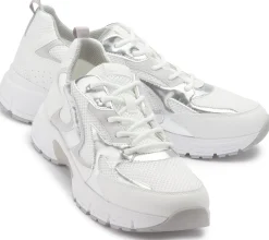 Sneaker|Schnürschuhe|Gabor Sneaker in Übergrößen Weiß