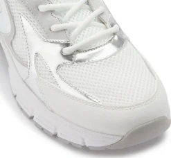 Sneaker|Schnürschuhe|Gabor Sneaker in Übergrößen Weiß