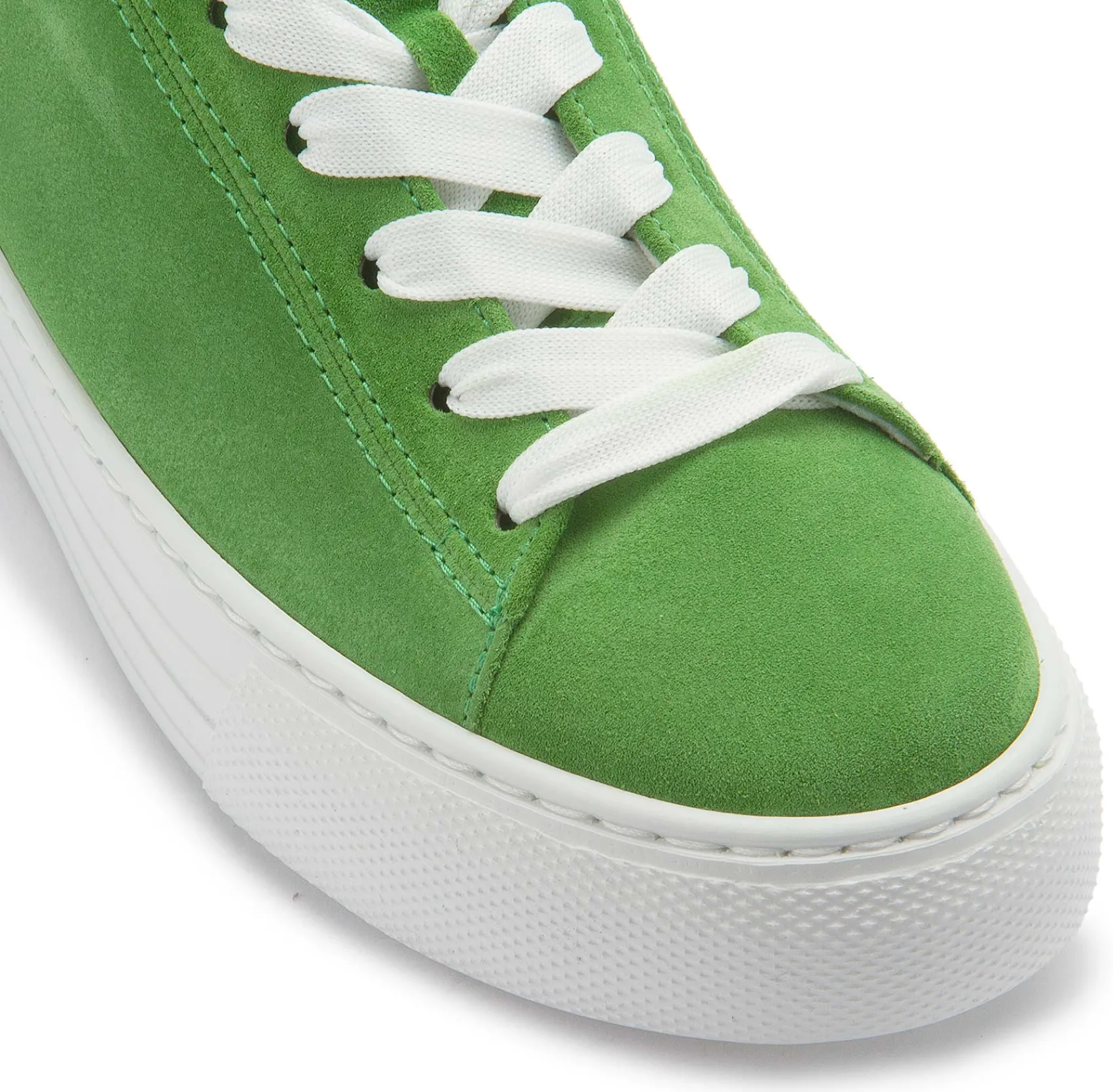 Sneaker|Schnürschuhe|Gabor Sneaker in Übergrößen Grün