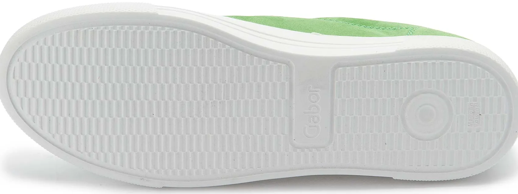 Sneaker|Schnürschuhe|Gabor Sneaker in Übergrößen Grün