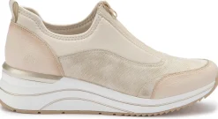 Sneaker|Slipper|Remonte Sneaker in Übergrößen Beige
