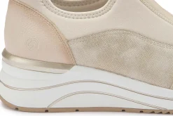Sneaker|Slipper|Remonte Sneaker in Übergrößen Beige