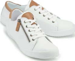 Sneaker|Schnürschuhe|Horsch Schuhe Sneaker in Übergrößen Weiß