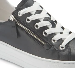 Sneaker|Schnürschuhe|Gabor Sneaker in Übergrößen Blau