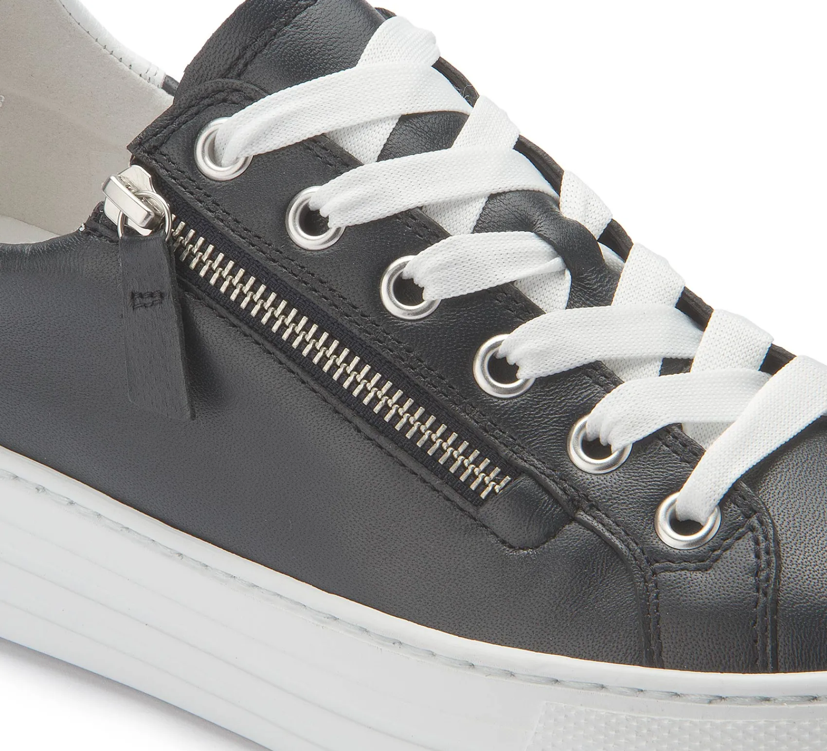 Sneaker|Schnürschuhe|Gabor Sneaker in Übergrößen Blau