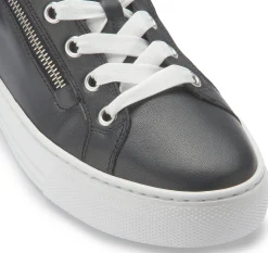 Sneaker|Schnürschuhe|Gabor Sneaker in Übergrößen Blau