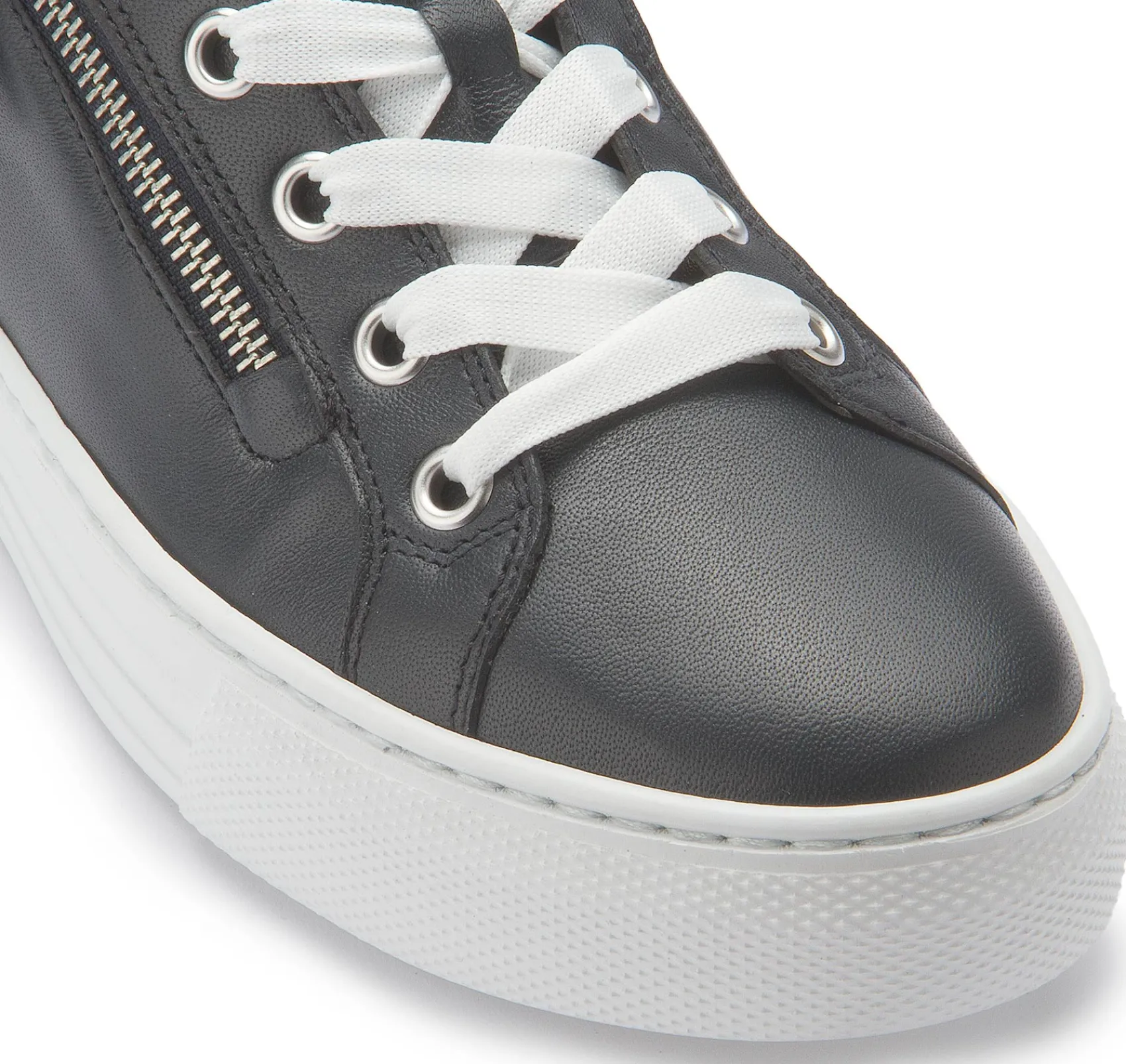 Sneaker|Schnürschuhe|Gabor Sneaker in Übergrößen Blau
