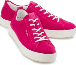 Sneaker|Schnürschuhe|Remonte Sneaker in Übergrößen Pink