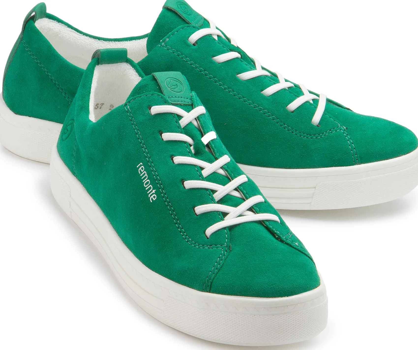 Sneaker|Schnürschuhe|Remonte Sneaker in Übergrößen Grün