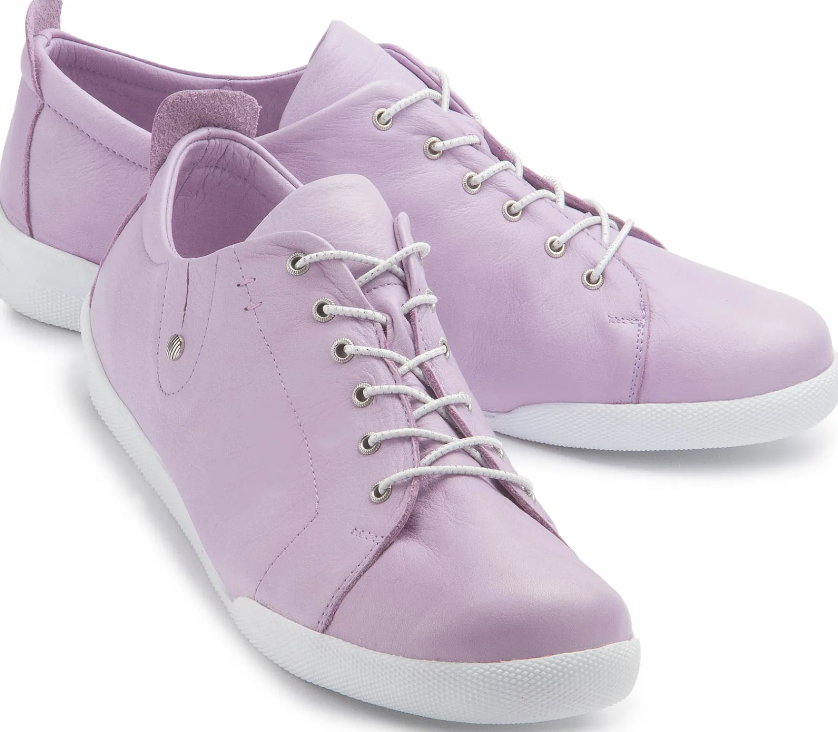 Sneaker|Schnürschuhe|Horsch Schuhe Sneaker in Übergrößen Lila