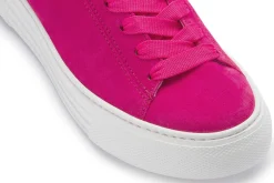 Sneaker|Schnürschuhe|Gabor Sneaker in Übergrößen Pink