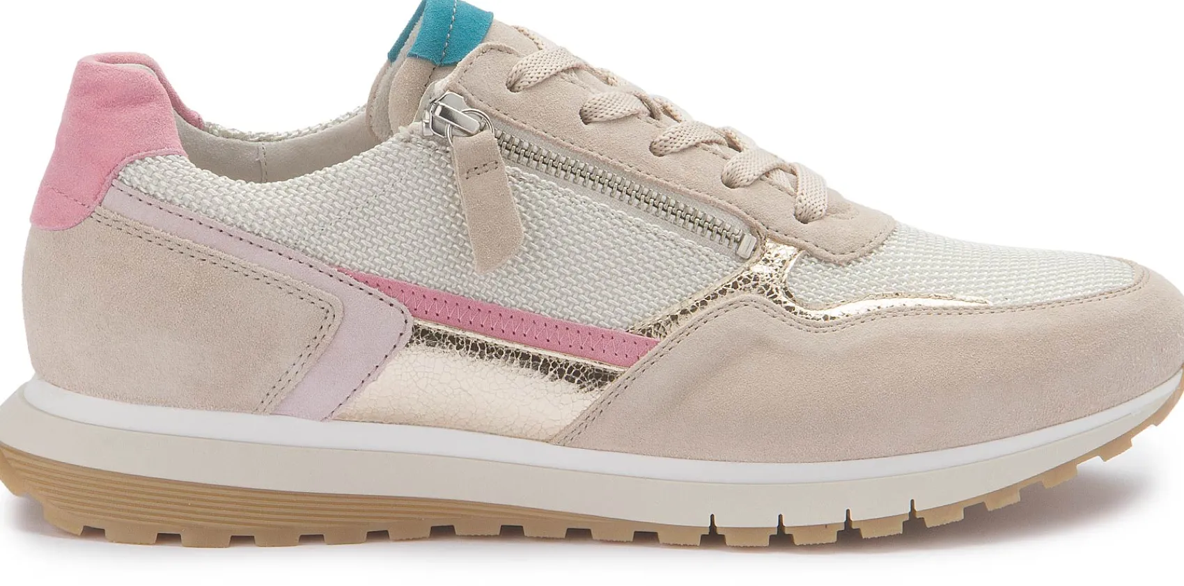 Sneaker|Schnürschuhe|Gabor Sneaker in Übergrößen Multicolor