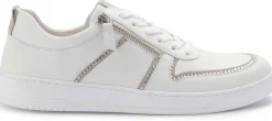 Sneaker|Schnürschuhe|Gabor Sneaker in Übergrößen Weiß