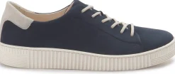 Sneaker|Schnürschuhe|Gabor Sneaker in Übergrößen Blau