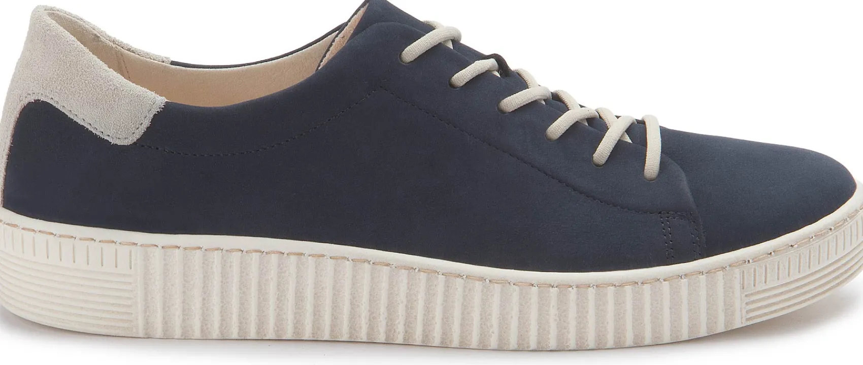 Sneaker|Schnürschuhe|Gabor Sneaker in Übergrößen Blau