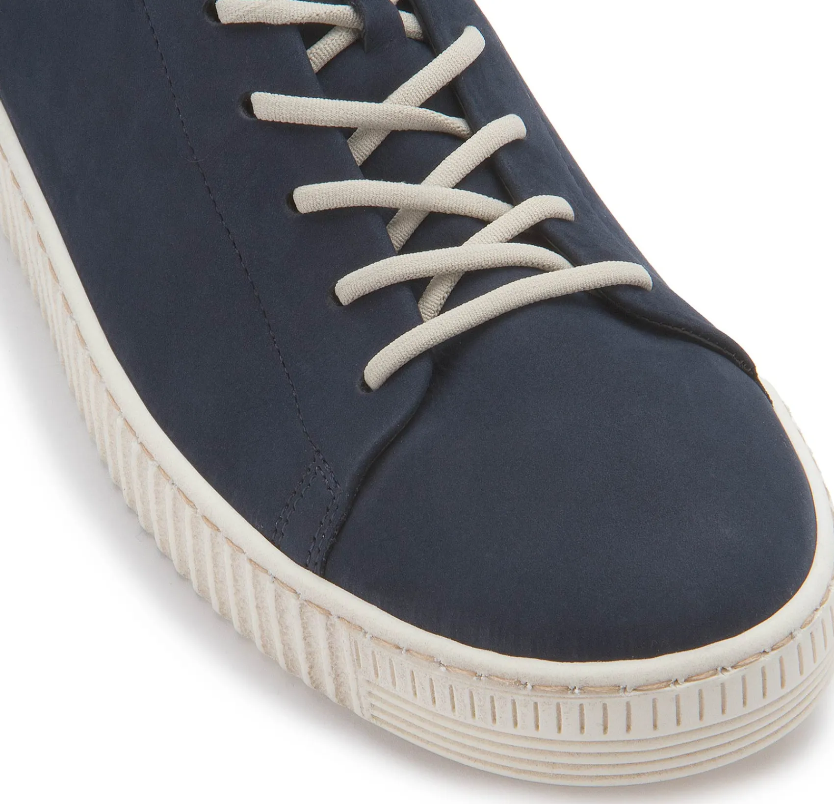 Sneaker|Schnürschuhe|Gabor Sneaker in Übergrößen Blau