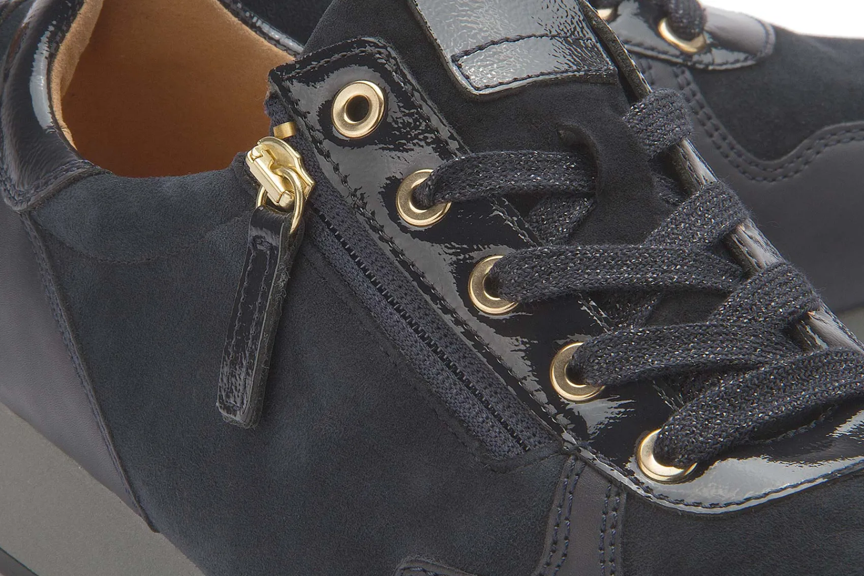 Sneaker|Schnürschuhe|Gabor Sneaker in Übergrößen