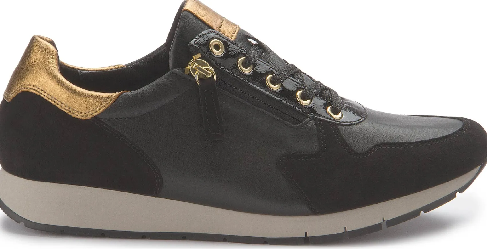 Sneaker|Schnürschuhe|Gabor Sneaker in Übergrößen