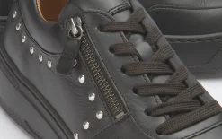 Sneaker|Schnürschuhe|Gabor Sneaker in Übergrößen Schwarz